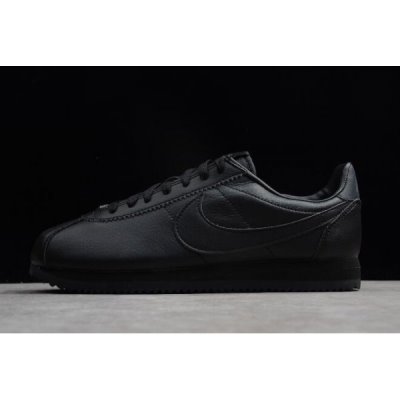 Nike Erkek Classic Cortez Leather Siyah / Koyu Gri Lifestyle Ayakkabı Türkiye - DFSBQZJV